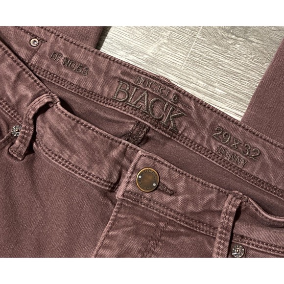 Buckle Black Fit No. 53 Skinny Stretch Mid Rise Jean SZ 29x32 (32x31) in Caserta - Picture 4 of 12